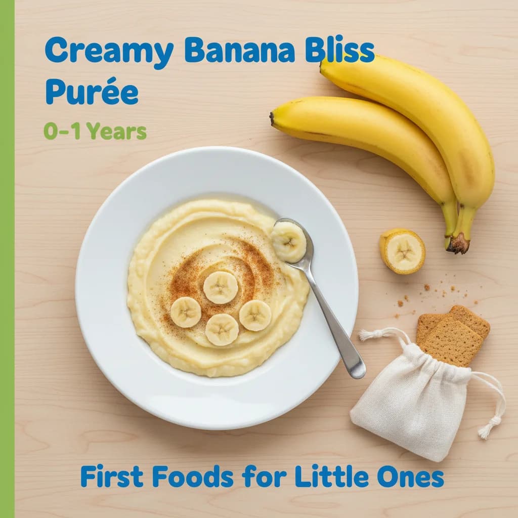 Creamy Banana Bliss Purée