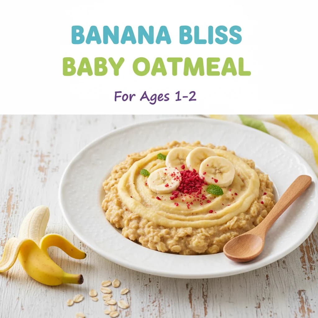 Banana Bliss Baby Oatmeal