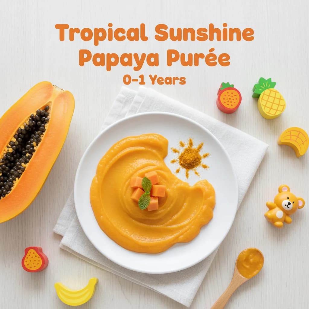 Tropical Sunshine Papaya Purée