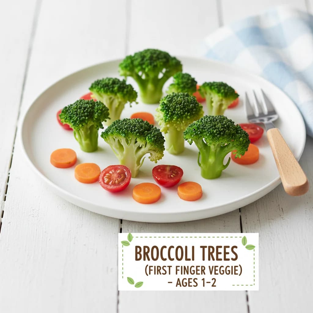 Broccoli Trees (First Finger Veggie)