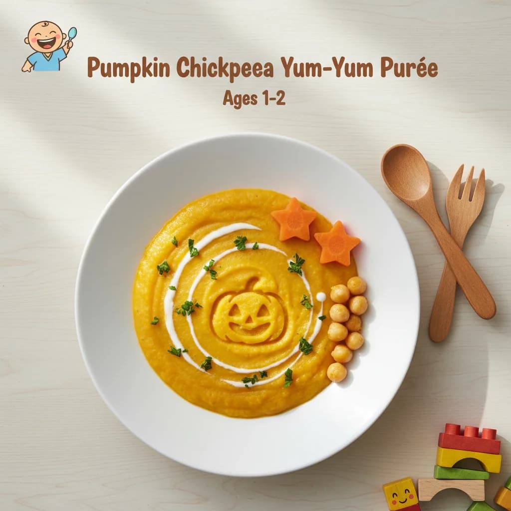 Pumpkin Chickpea Yum-Yum Purée