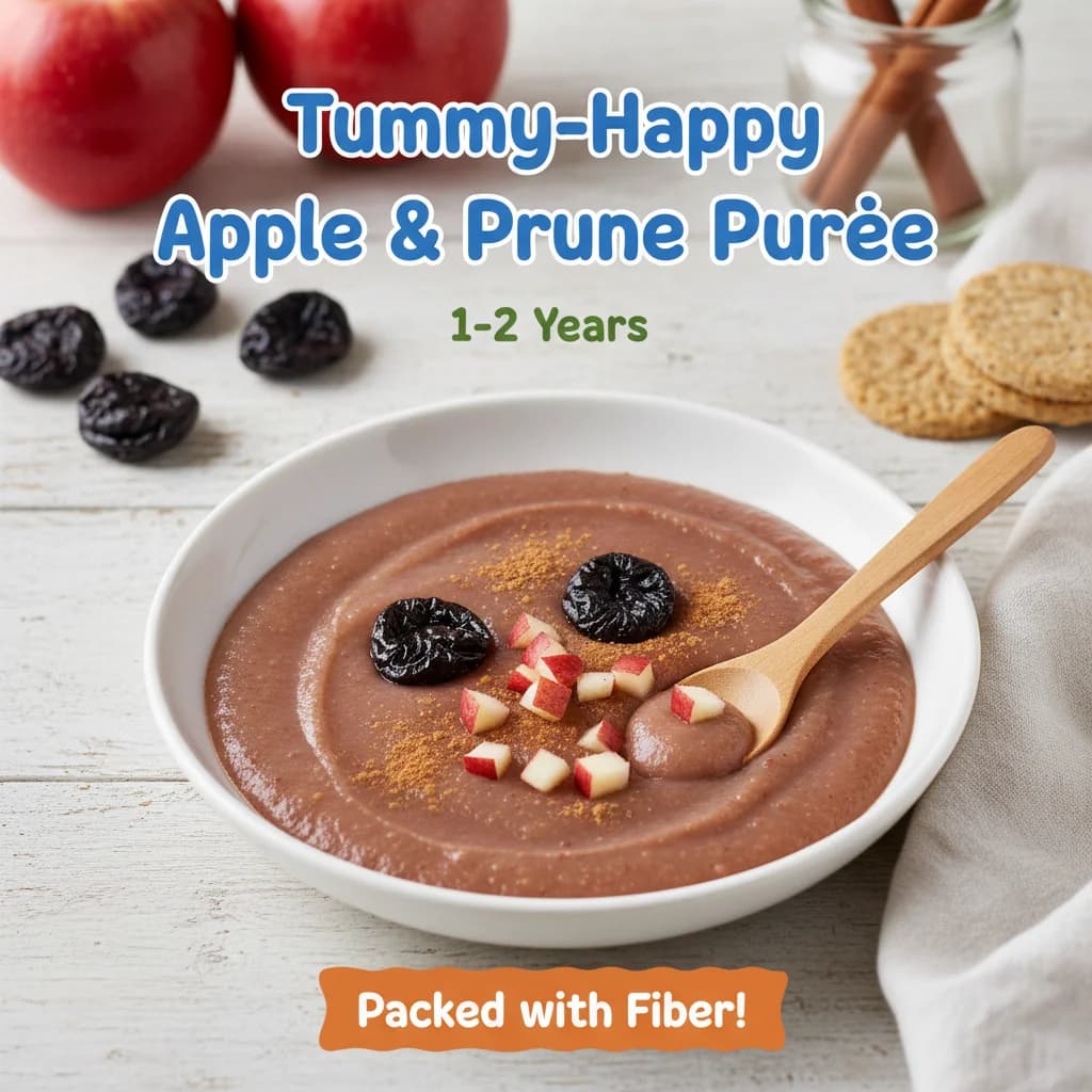 Tummy-Happy Apple & Prune Purée