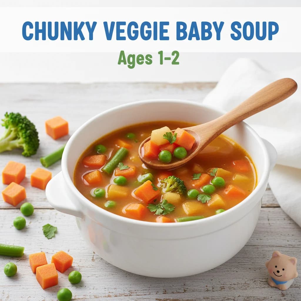 Chunky Veggie Baby Soup