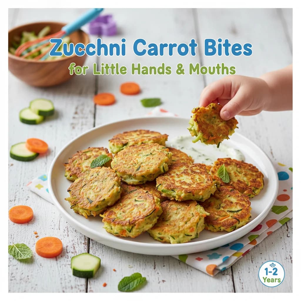 Zucchini Carrot Bites