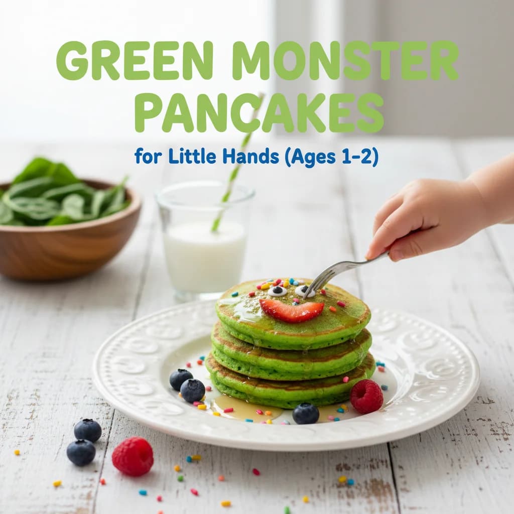 Green Monster Pancakes