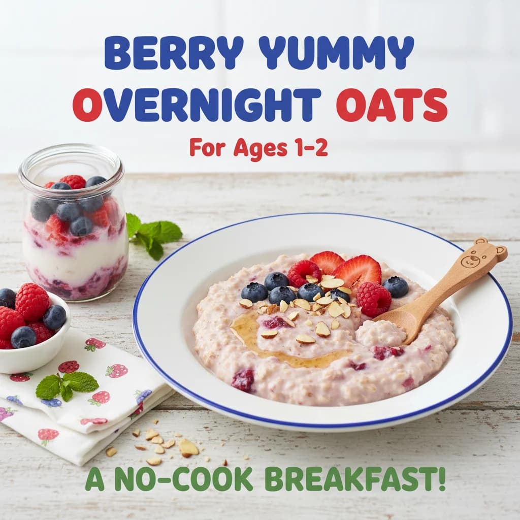 Berry Yummy Overnight Oats