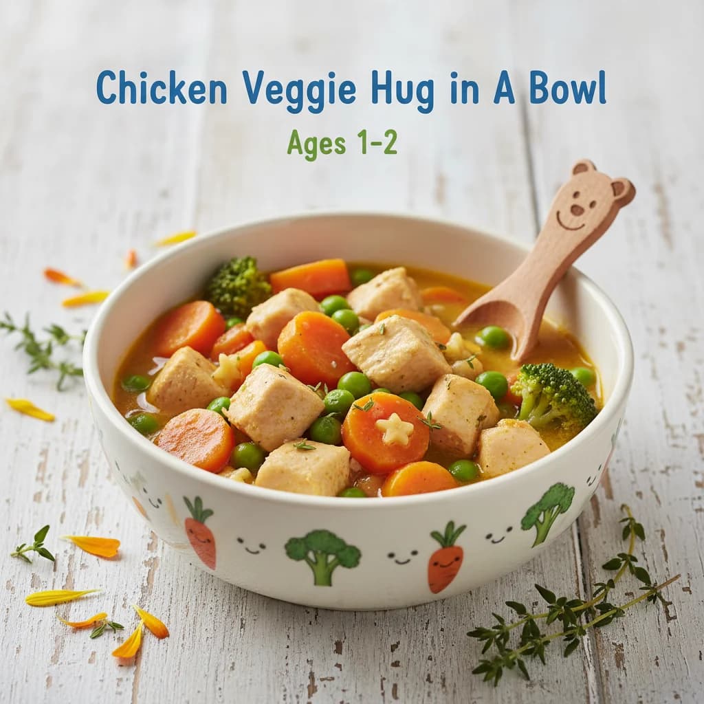 Chicken Veggie Hug in a Bowl